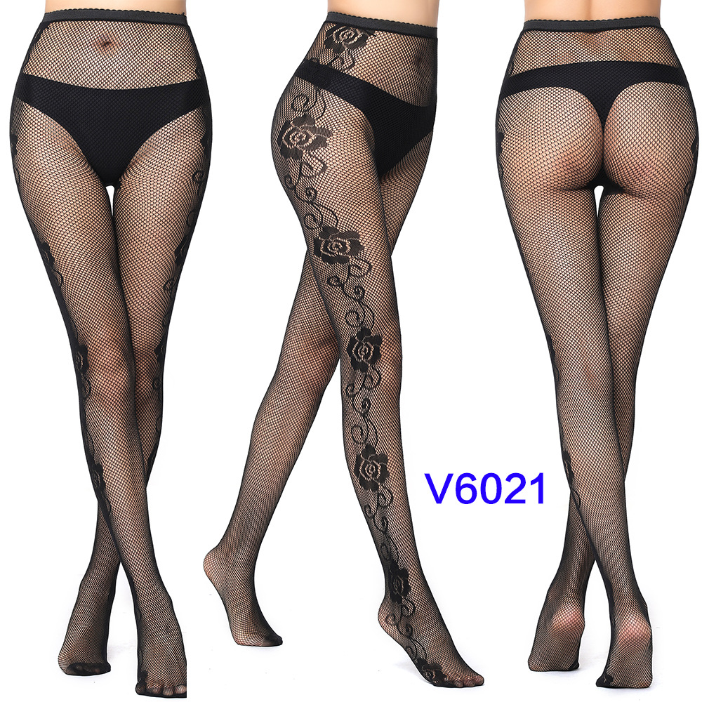 Factory Sales Mesh Stockings Sexy Stockings Bottoming Pantyhose Fishnet Eyes Jacquard Mesh Stockings Independent Packaging