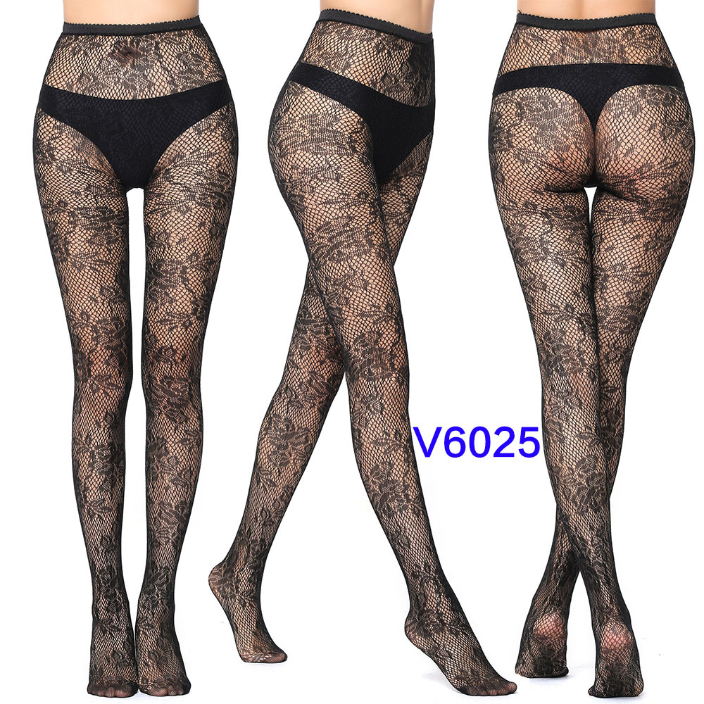Factory Sales Mesh Stockings Sexy Stockings Bottoming Pantyhose Fishnet Eyes Jacquard Mesh Stockings Independent Packaging