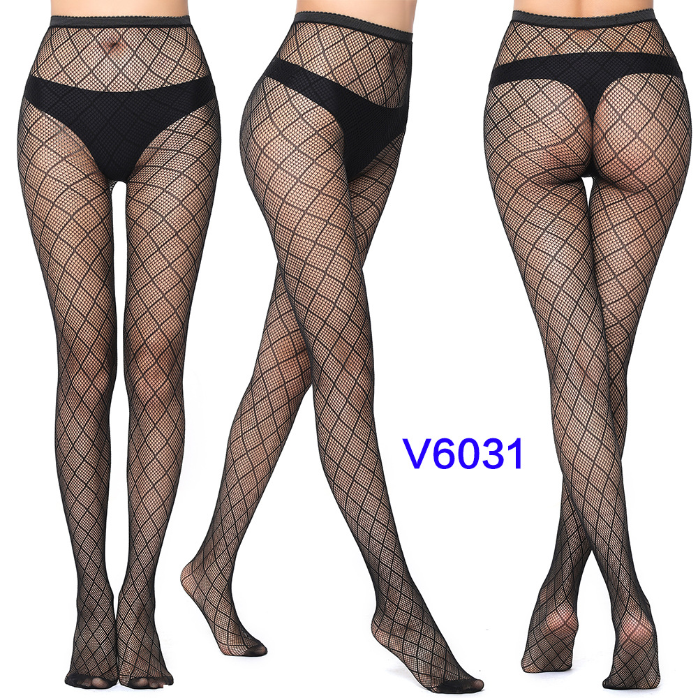 Factory Sales Mesh Stockings Sexy Stockings Bottoming Pantyhose Fishnet Eyes Jacquard Mesh Stockings Independent Packaging