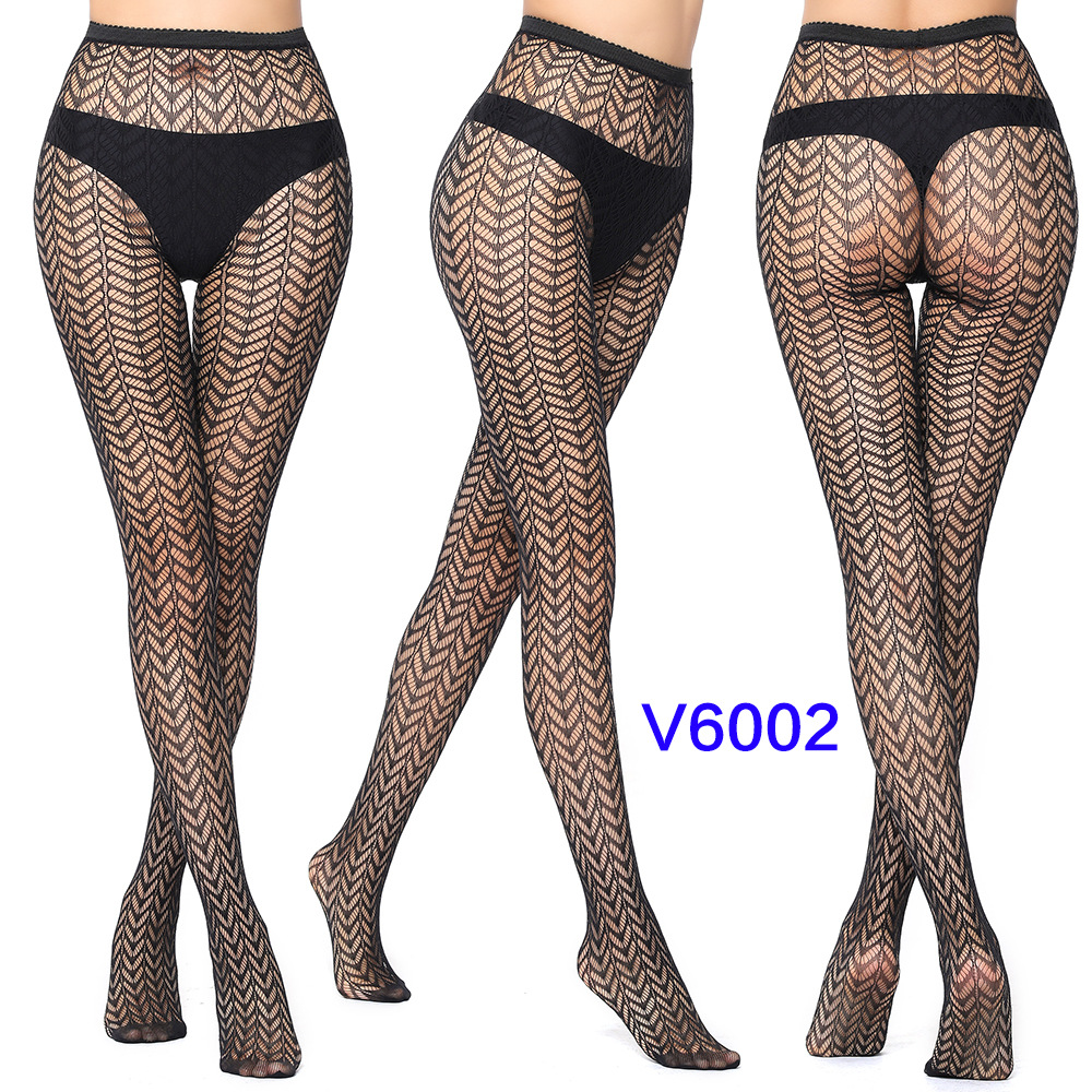 Factory Sales Mesh Stockings Sexy Stockings Bottoming Pantyhose Fishnet Eyes Jacquard Mesh Stockings Independent Packaging