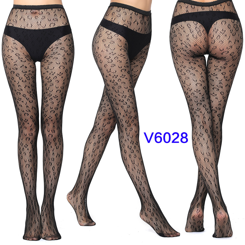 Factory Sales Mesh Stockings Sexy Stockings Bottoming Pantyhose Fishnet Eyes Jacquard Mesh Stockings Independent Packaging