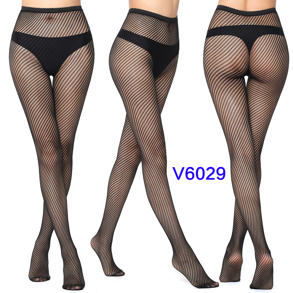 Factory Sales Mesh Stockings Sexy Stockings Bottoming Pantyhose Fishnet Eyes Jacquard Mesh Stockings Independent Packaging