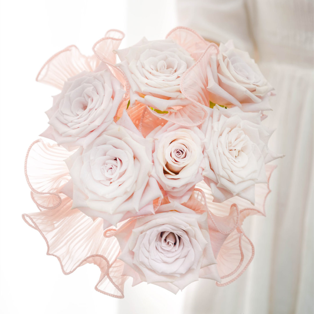Wave Yarn Korean Style Wave Yarn Floral Material Cake Surrounding Border Decorative Mesh Fresh Bouquet Packaging Material Voile