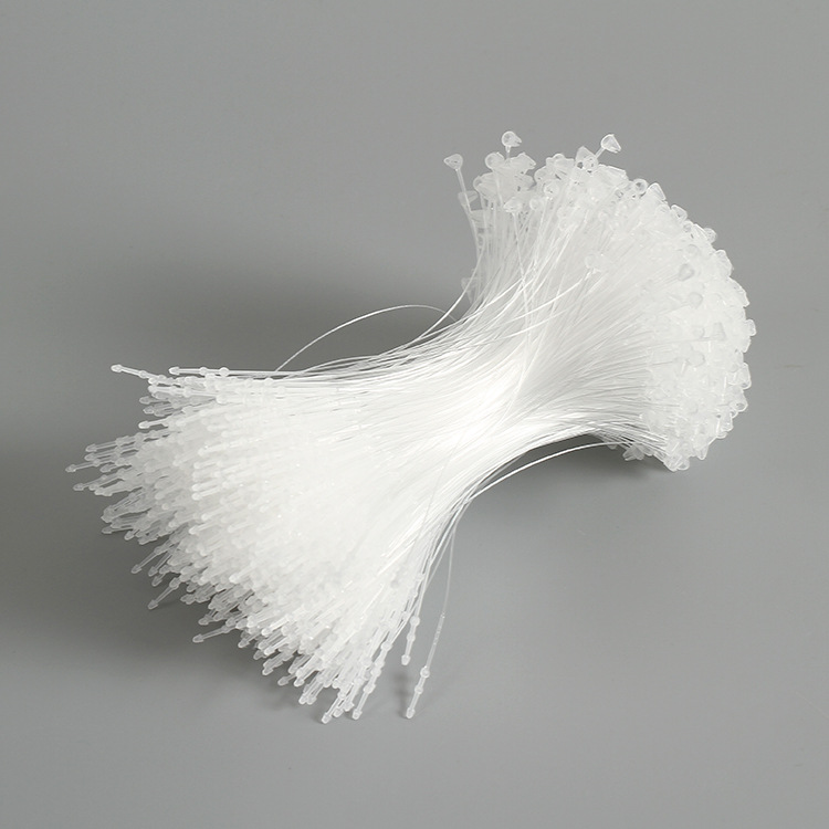 Pointed and round Head Tag String Snap Fastener Hand Needle Tag String Plastic Snap Fastener Clothing Glue Needle Trademark Hang Rope