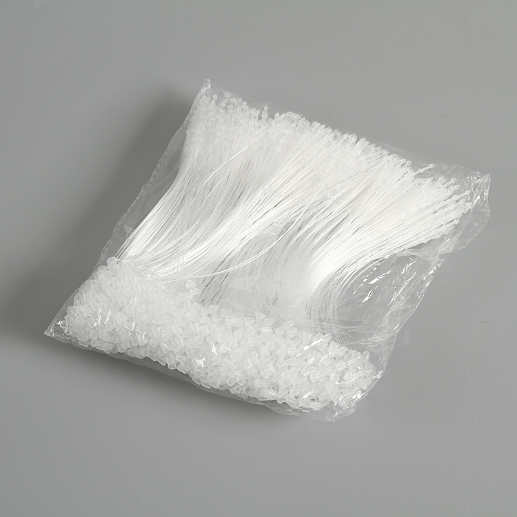 Pointed and round Head Tag String Snap Fastener Hand Needle Tag String Plastic Snap Fastener Clothing Glue Needle Trademark Hang Rope