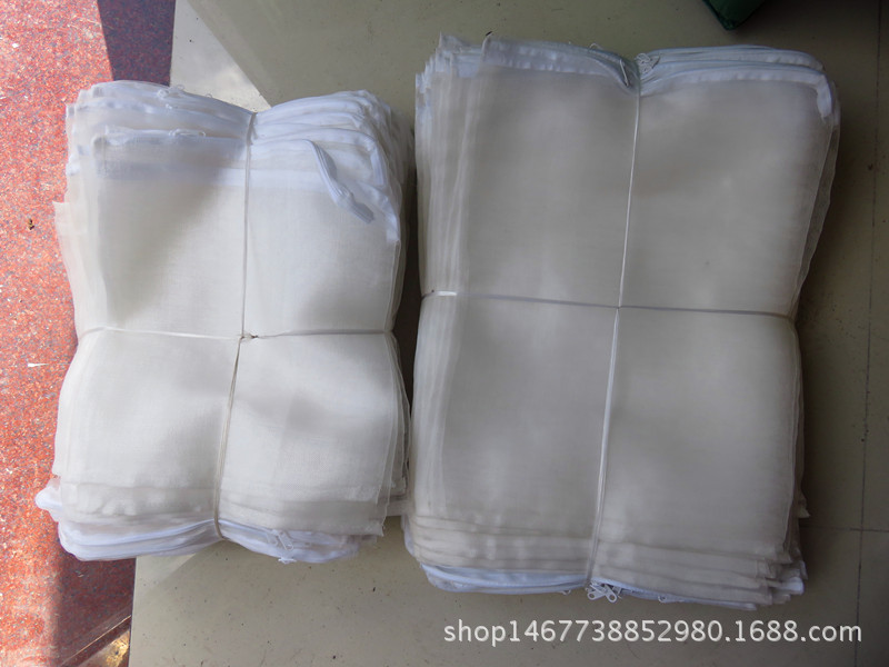 Packaging Bag Aquarium Fish Tank Filter Material Filter Mesh Bag Filter Material Mesh Filter Bag Zipper Mesh Bag