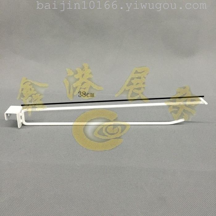 Chi-square double hooks can hang tag can be electroplated paint supermarket dedicated