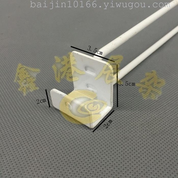Chi-square double hooks can hang tag can be electroplated paint supermarket dedicated