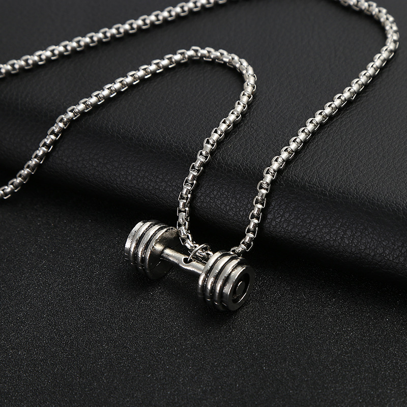 Hip hop jewelry necklace Japanese and Korean personality vintage men's necklace accessories hip-hop hang tag accessories a generation hair