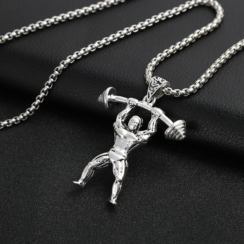 Hip hop jewelry necklace Japanese and Korean personality vintage men's necklace accessories hip-hop hang tag accessories a generation hair