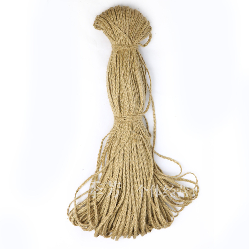 Diy accessories wholesale hemp rope jute rope rope hang tag rope Diy accessories wholesale hemp rope jute rope rope hang tag rope