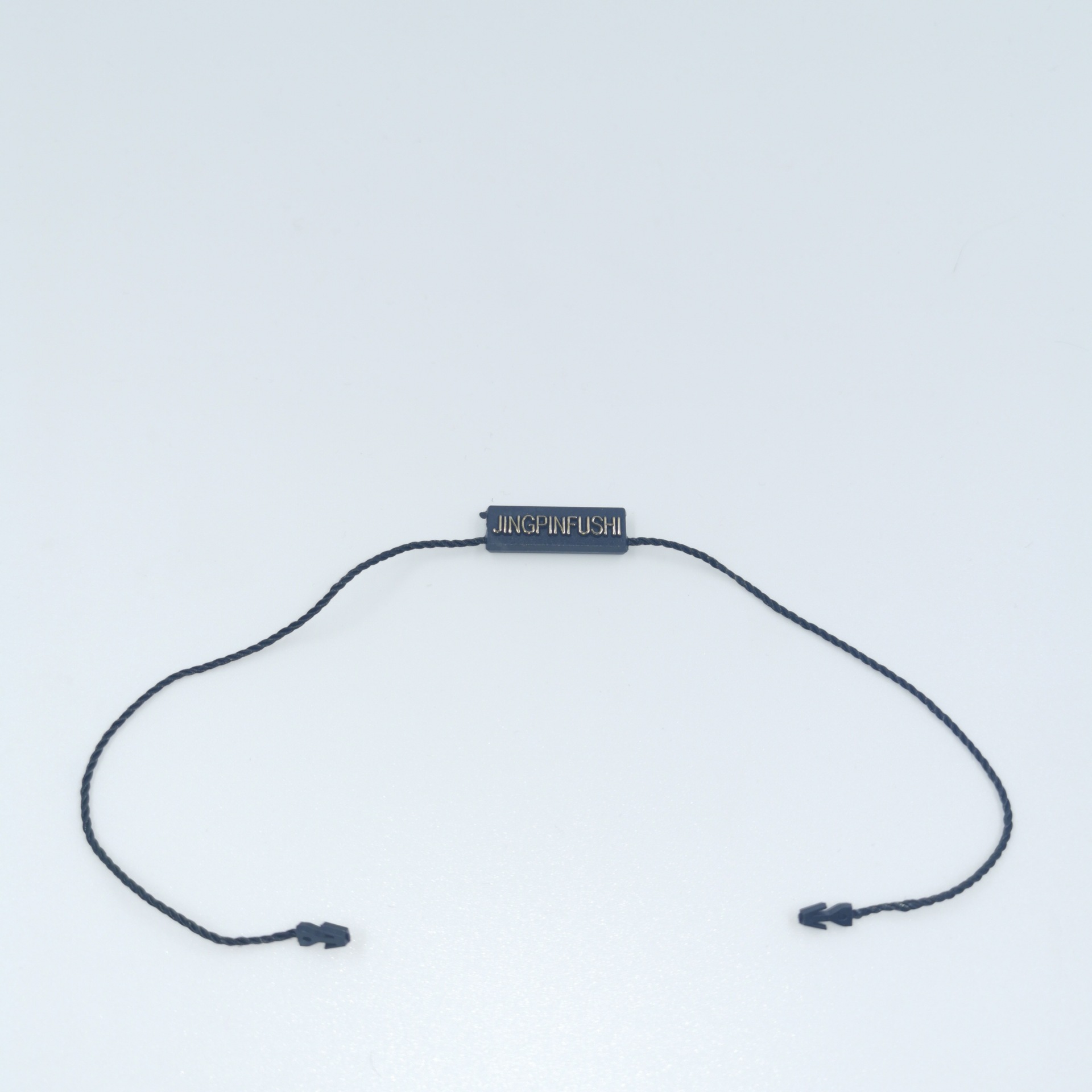 Double Plug Charm Bracelet Hang Rope Disposable Clothing Hang Rope Double Fork Hand Rope Label Tag Rope Spot Goods Can Be Customized