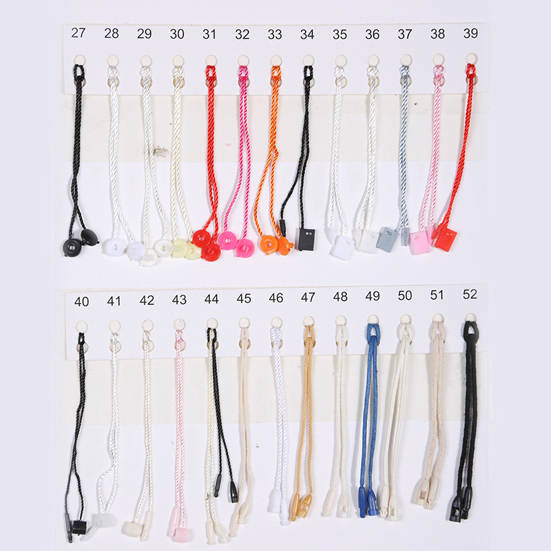 Creative Best-Seller Clothing Tag Hang Rope Square Head Plastic Universal Charm Bracelet Pin Clasp Yiwu Factory Wholesale Customization Creative Best-Seller Clothing Tag Hang Rope Square Head Plastic Universal Charm Bracelet Pin Clasp Yiwu Factory Wholesale Customization