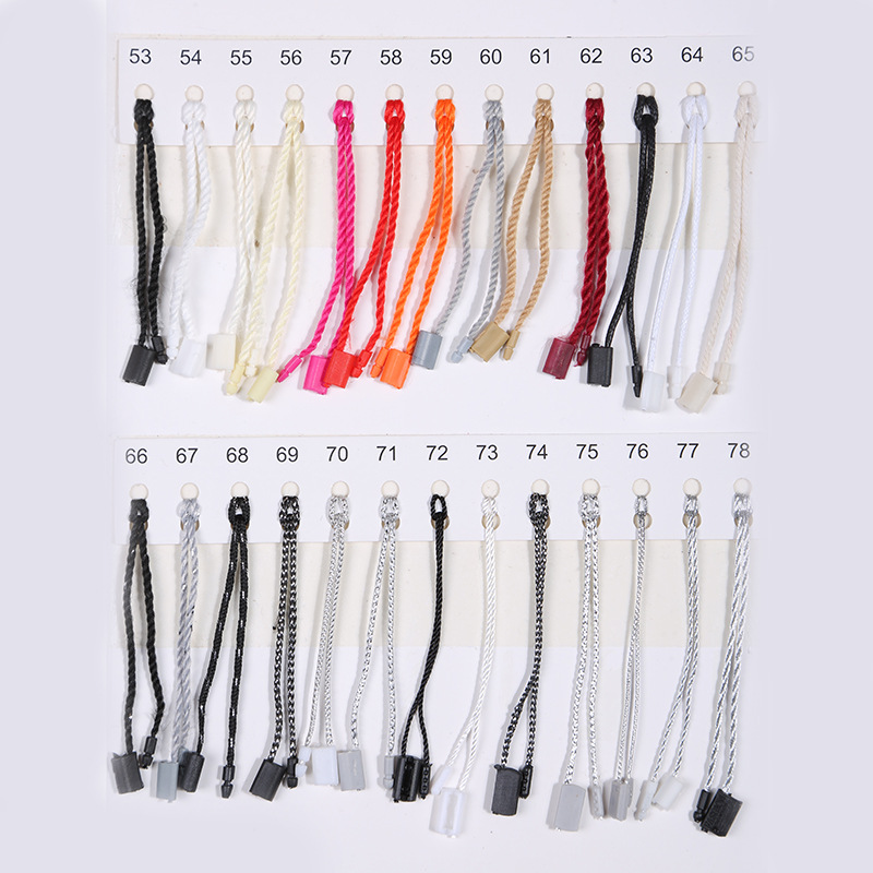 Creative Best-Seller Clothing Tag Hang Rope Square Head Plastic Universal Charm Bracelet Pin Clasp Yiwu Factory Wholesale Customization Creative Best-Seller Clothing Tag Hang Rope Square Head Plastic Universal Charm Bracelet Pin Clasp Yiwu Factory Wholesale Customization