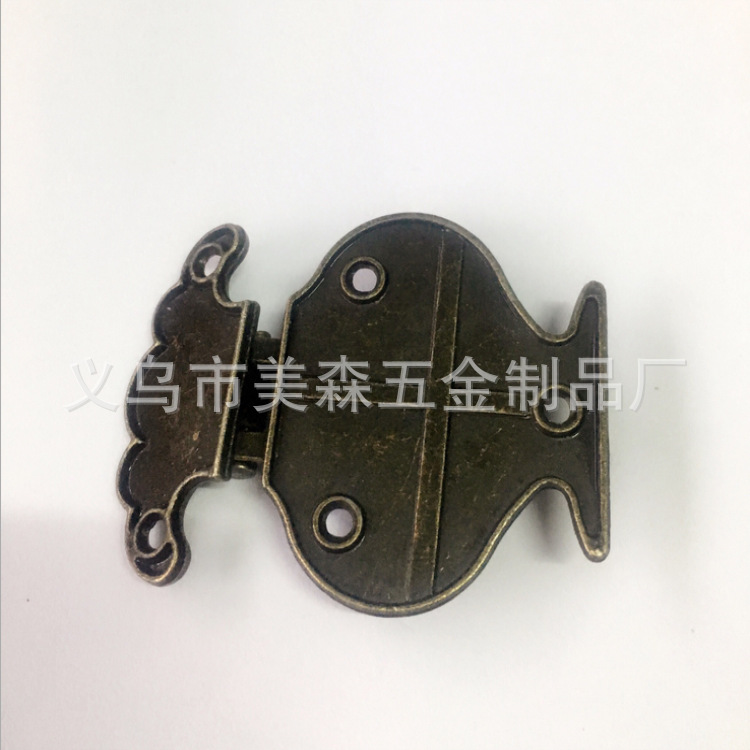 Factory Direct Sales Zinc Alloy Antique Camphorwood Box Lock Lock Airplane Case Lock Furniture Lock Wooden Box Lock