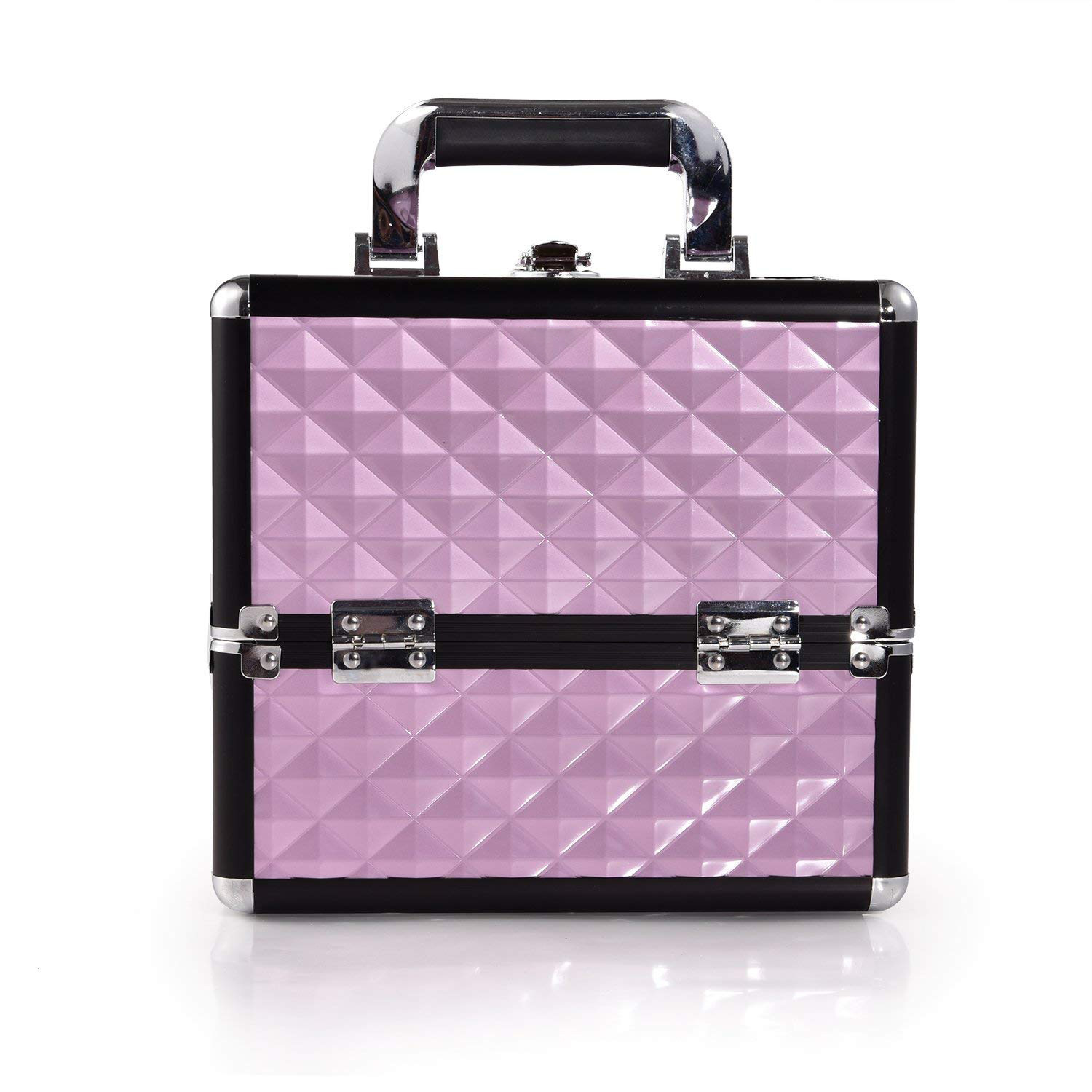 Customized professional manicure and beauty portable cosmetic case with lock multi-layer large-capacity cosmetic bag portable storage toolbox