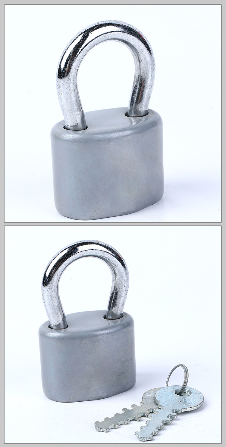 Pujiang manufacturers supply 45MM iron padlock household padlock anti-rust anti-theft through small padlock case lock