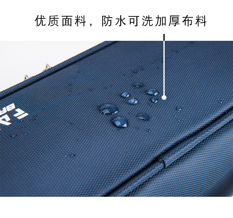 Tongzhuo Men's Simple Canvas Pen Bag Large Capacity Password Lock Portable Korean Student Men and Women Stationery Case Amazon