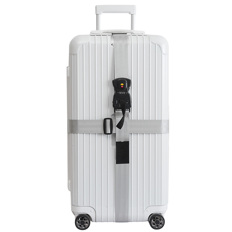 TSA Customs Code Lock Safety Belt Suitcase Band Trolley Case Packing Strap Luggage Strap