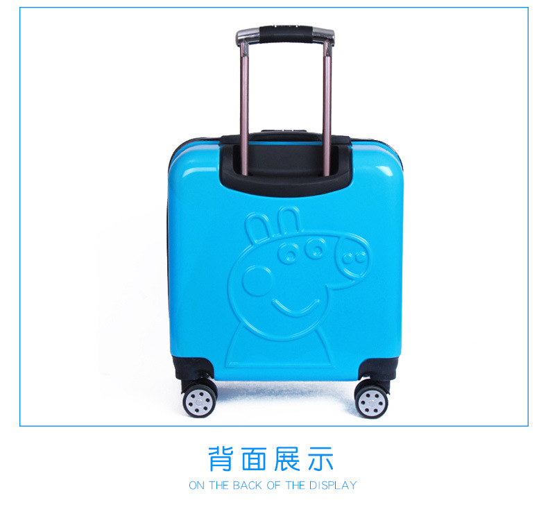 Factory Wholesale Cartoon Pattern Pig Children's Trolley Case 20-Inch Universal Wheel Password Lock Boarding Gift Box Delivery Factory Wholesale Cartoon Pattern Pig Children's Trolley Case 20-Inch Universal Wheel Password Lock Boarding Gift Box Delivery