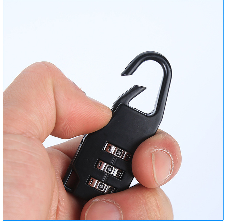 Factory Hot Sale Password Lock of Trolley Case Drawer Gym Password Security Lock Digital Luggage Padlock