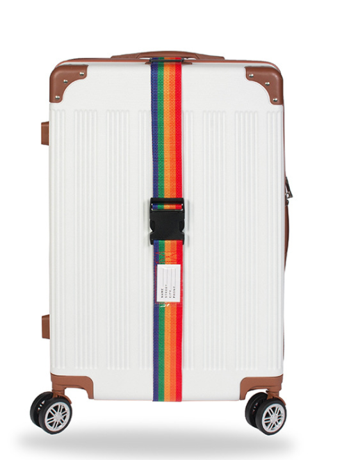 One word cross code lock binding box with pull rod box packing with luggage binding with travel case binding box binding
