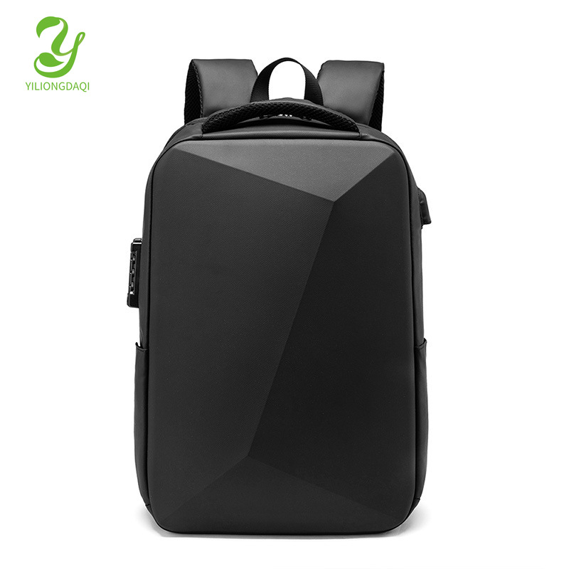 New Men&#039;s Backpack TSA Security Lock Backpack Business Travel Backpack Eva Hard Case Student Computer Backpack