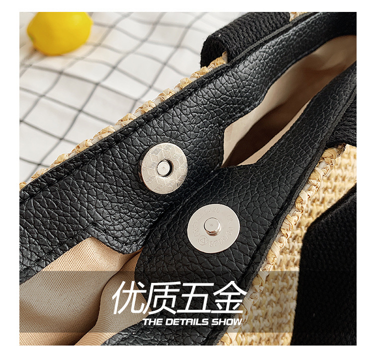 Women's Woven Bag 2021 New Han Han Simple Ladies Shopping Bag Street Trendy Hand-Carrying Bag Night Market Stall Supply Women's Woven Bag 2021 New Han Han Simple Ladies Shopping Bag Street Trendy Hand-Carrying Bag Night Market Stall Supply