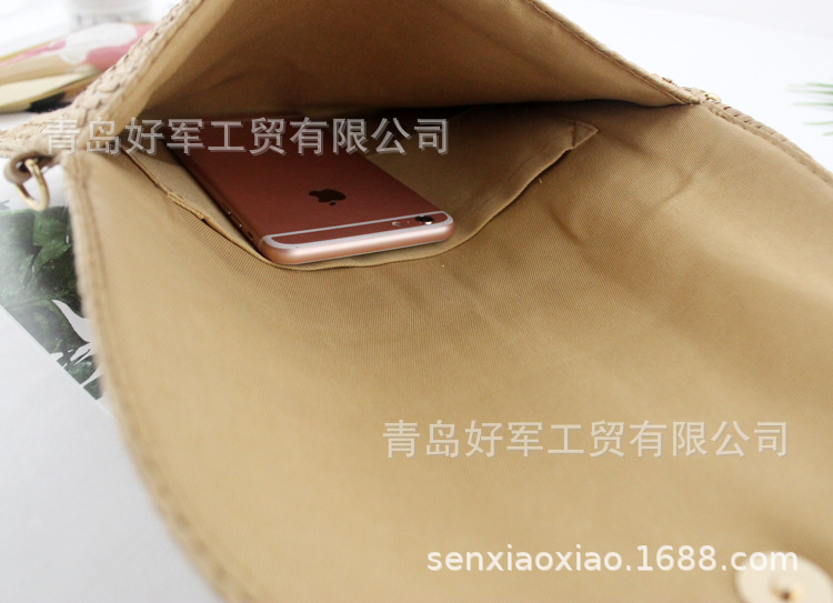 One Piece Dropshipping New Ball Clutch Shoulder Crossbody Paper Defense Straw Bag Casual Woven Bag Women's Bag One Piece Dropshipping New Ball Clutch Shoulder Crossbody Paper Defense Straw Bag Casual Woven Bag Women's Bag