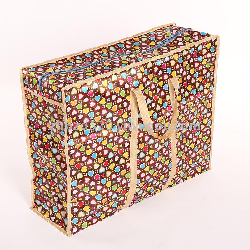 Non - woven bag woven bag cartoon foaming bag waterproof color butyl cloth bag moving Non - woven bag in Oxford feng bag