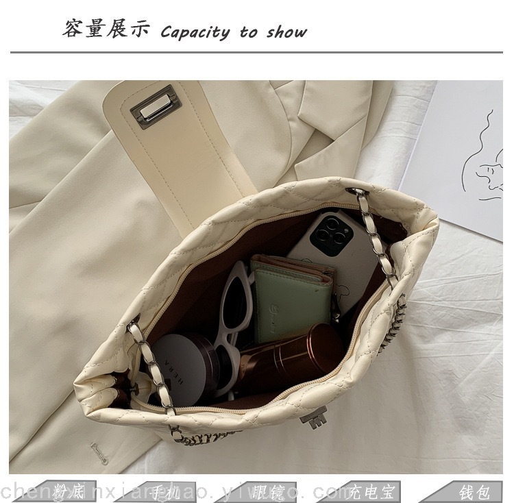  Hand-Held Straw Woven Women's Woven Bag Bag One Shoulder Small Fresh Women's Bag Trendy Women's One Piece Dropshipping