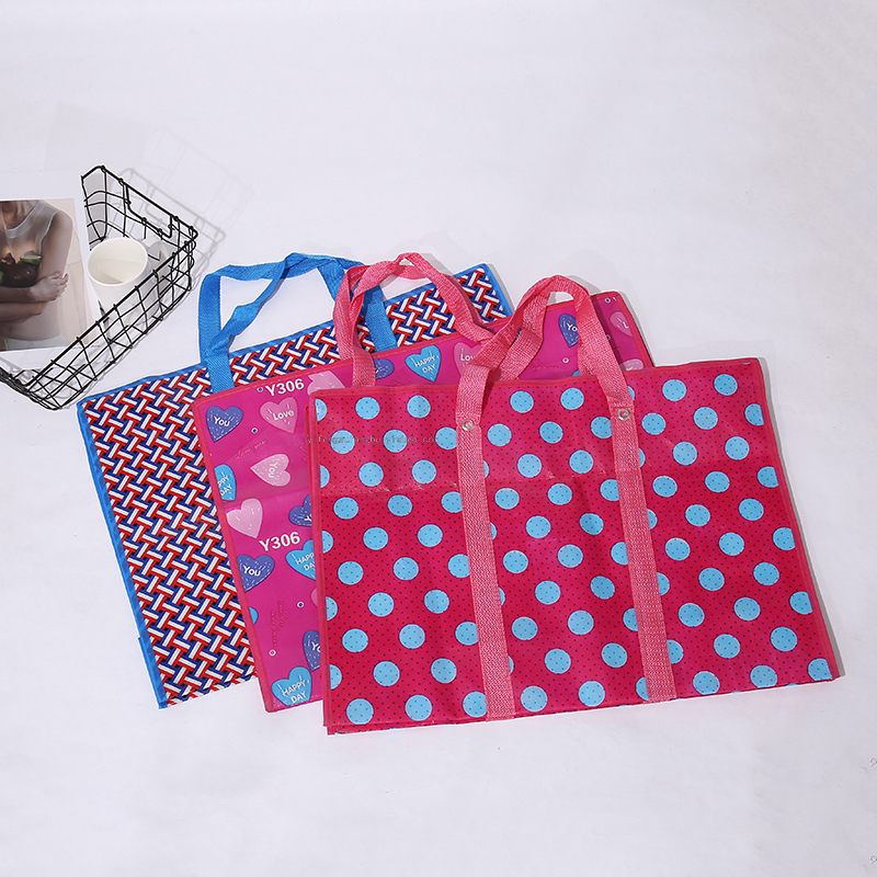 Hot-selling color printing non-woven fabric bag woven bag luggage bag moving bag tote bag Hot-selling color printing non-woven fabric bag woven bag luggage bag moving bag tote bag