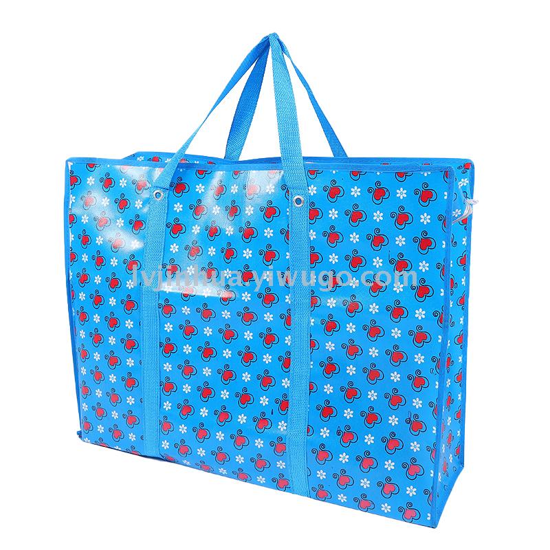 175G Thickened Non-Woven Waterproof Woven Bag Cartoon Moving Bag Waterproof Luggage Bag Environmental Protection Bag