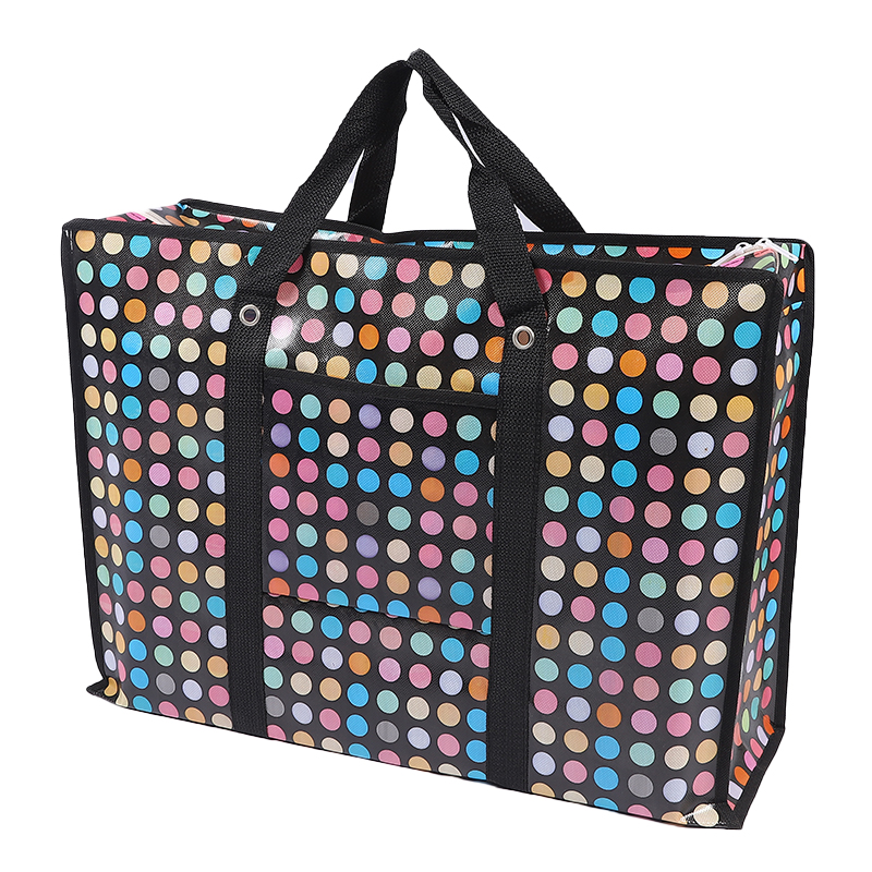 175G Thickened Non-Woven Waterproof Woven Bag Cartoon Moving Bag Waterproof Luggage Bag Environmental Protection Bag
