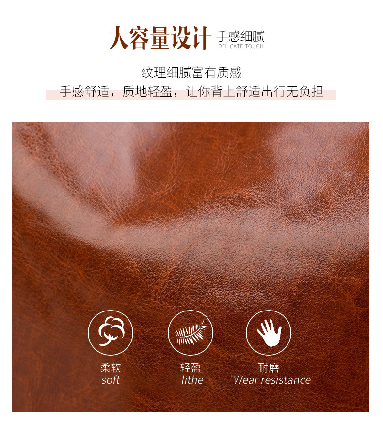 Foreign Trade New Women's Bag European and American Retro Handbag Oily Leather Rivet Women's Bag Crossbody Bag Women's Shoulder Bag One Piece Dropshipping Foreign Trade New Women's Bag European and American Retro Handbag Oily Leather Rivet Women's Bag Crossbody Bag Women's Shoulder Bag One Piece Dropshipping