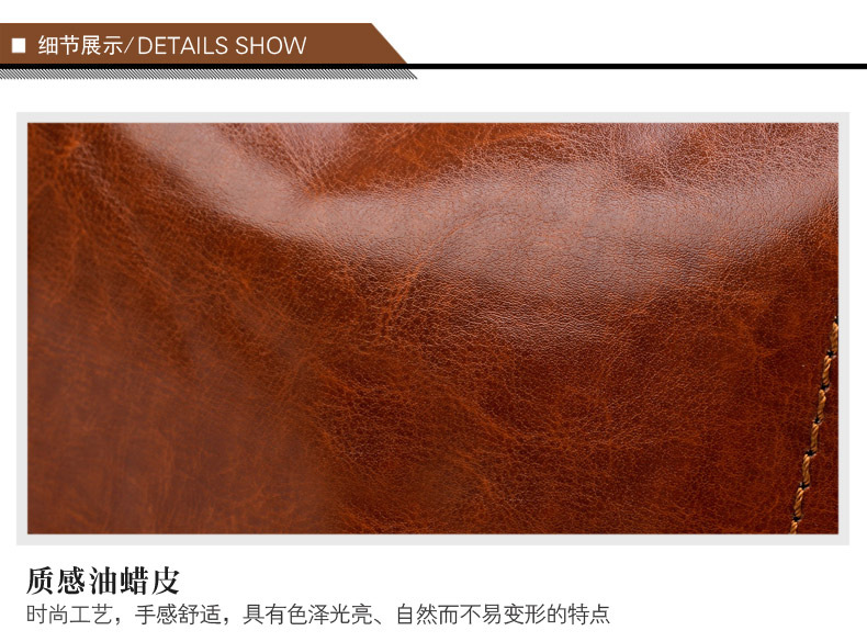 Foreign Trade New Women's Bag European and American Retro Handbag Oily Leather Rivet Women's Bag Crossbody Bag Women's Shoulder Bag One Piece Dropshipping Foreign Trade New Women's Bag European and American Retro Handbag Oily Leather Rivet Women's Bag Crossbody Bag Women's Shoulder Bag One Piece Dropshipping
