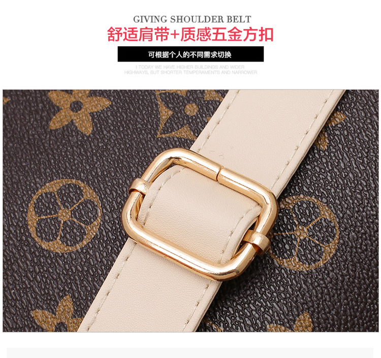 New Women's Bag Korean Fashion Four-Piece Set Mother and Child Bag Bear Rivet Women's Backpack