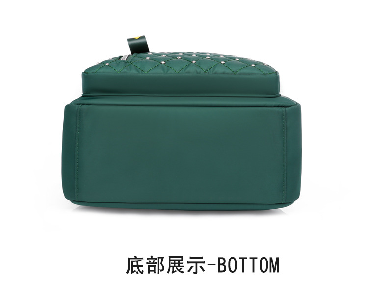 2020 New Women's Bag Oxford Cloth Backpack Waterproof Nylon Schoolbag Women's Korean Style Rivet Casual Backpack Wholesale 2020 New Women's Bag Oxford Cloth Backpack Waterproof Nylon Schoolbag Women's Korean Style Rivet Casual Backpack Wholesale
