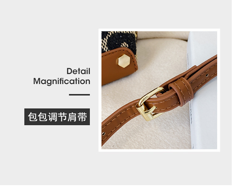 Simple Mini Bag Women's Bag 2021 Autumn and Winter New Western Style Leisure Shoulder Messenger Bag Fashion Rivet Phone Bag