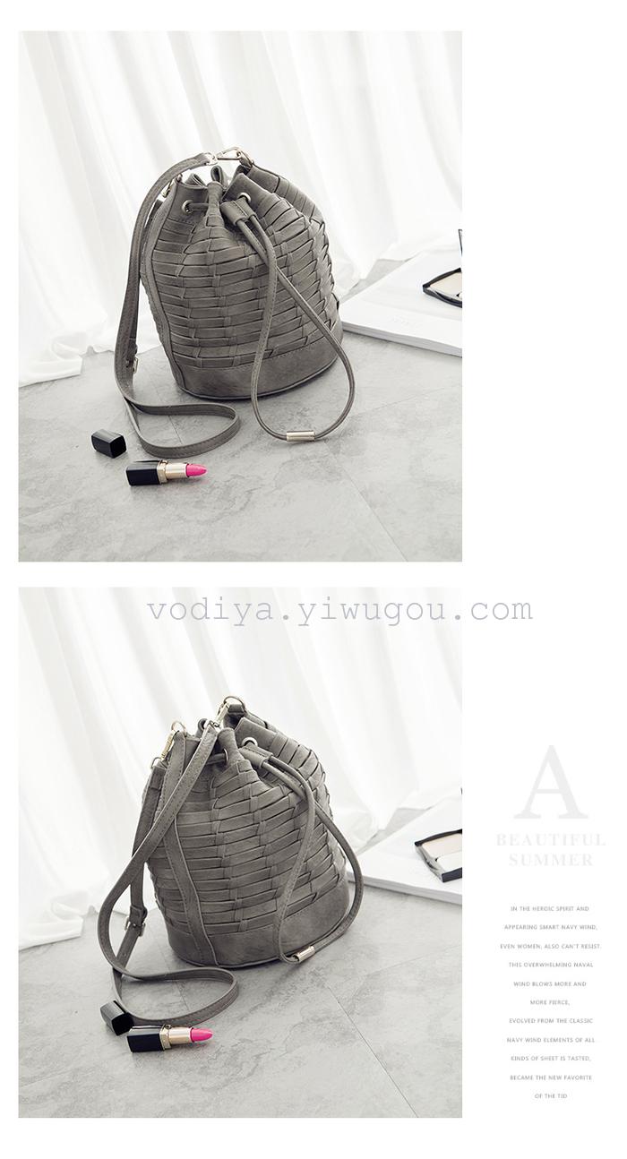 2015 punk King drum bag hand weaving Shoulder Messenger bottom rivet bag 2015 punk King drum bag hand weaving Shoulder Messenger bottom rivet bag