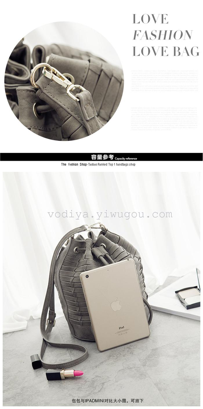 2015 punk King drum bag hand weaving Shoulder Messenger bottom rivet bag 2015 punk King drum bag hand weaving Shoulder Messenger bottom rivet bag