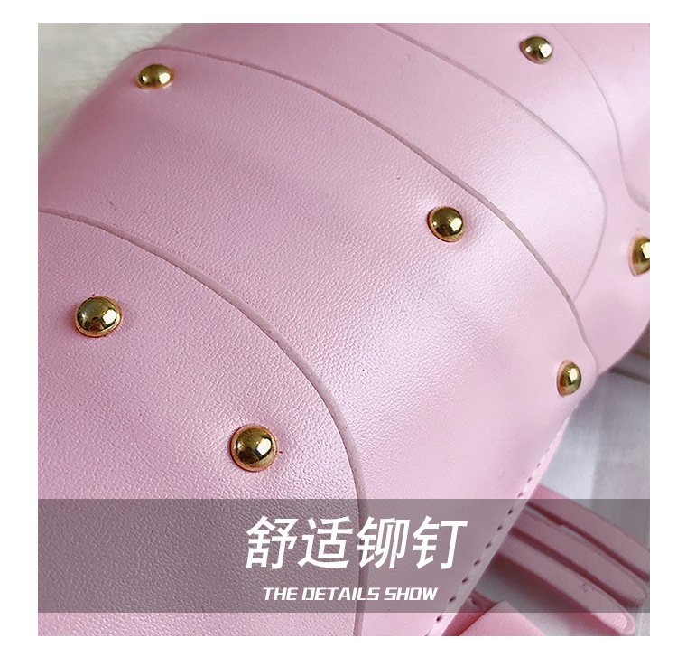 Cute Small Bag Women's 2020 New Crossbody Creative Rivet Korean Style Fashion AllMatch Funny Personality Women's Bag Cute Small Bag Women's 2020 New Crossbody Creative Rivet Korean Style Fashion AllMatch Funny Personality Women's Bag