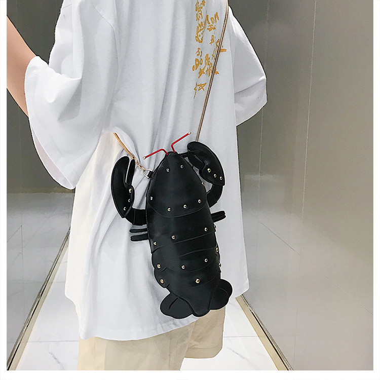 Cute Small Bag Women's 2020 New Crossbody Creative Rivet Korean Style Fashion AllMatch Funny Personality Women's Bag Cute Small Bag Women's 2020 New Crossbody Creative Rivet Korean Style Fashion AllMatch Funny Personality Women's Bag