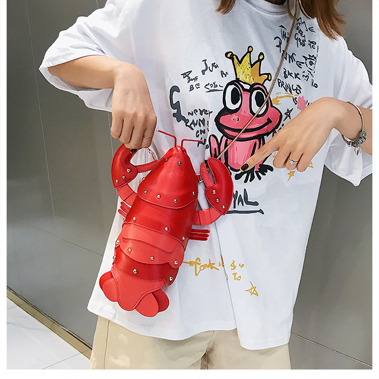 Cute Small Bag Women's 2020 New Crossbody Creative Rivet Korean Style Fashion AllMatch Funny Personality Women's Bag Cute Small Bag Women's 2020 New Crossbody Creative Rivet Korean Style Fashion AllMatch Funny Personality Women's Bag