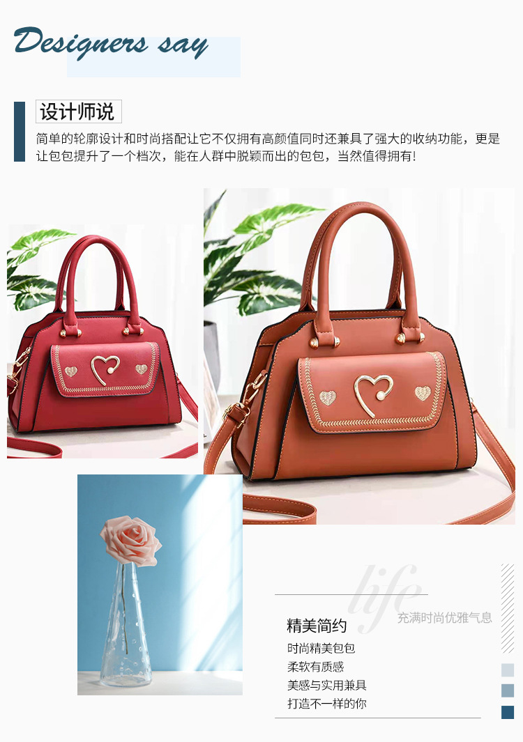 New Fashion Trendy Japanese Style Ladies New Vintage Handbag Shoulder Messenger Bag in Stock Can Be Wholesale