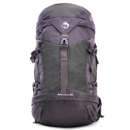 Outdoor backpack hiking bag waterproof Ripstop Nylon fabric 45L 3 colors in stock