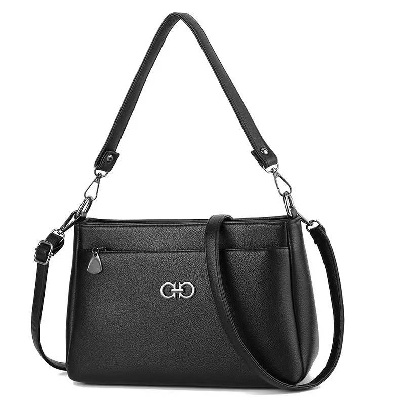 Women&#039;s Bag 2021 New Korean Style Spring and Summer Handbag Stylish Graceful Simple Shoulder Messenger Bag in Stock Wholesale