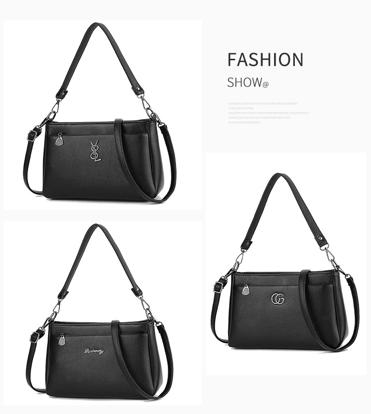 Women's Bag 2021 New Korean Style Spring and Summer Handbag Stylish Graceful Simple Shoulder Messenger Bag in Stock Wholesale