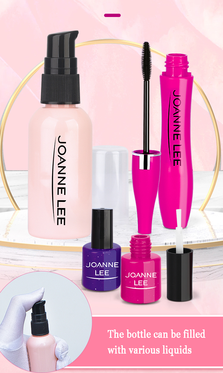 Cross-Border Makeup Set Children Play House Simulation Cosmetics Girl Princess Makeup Toys Beauty Bag in Stock