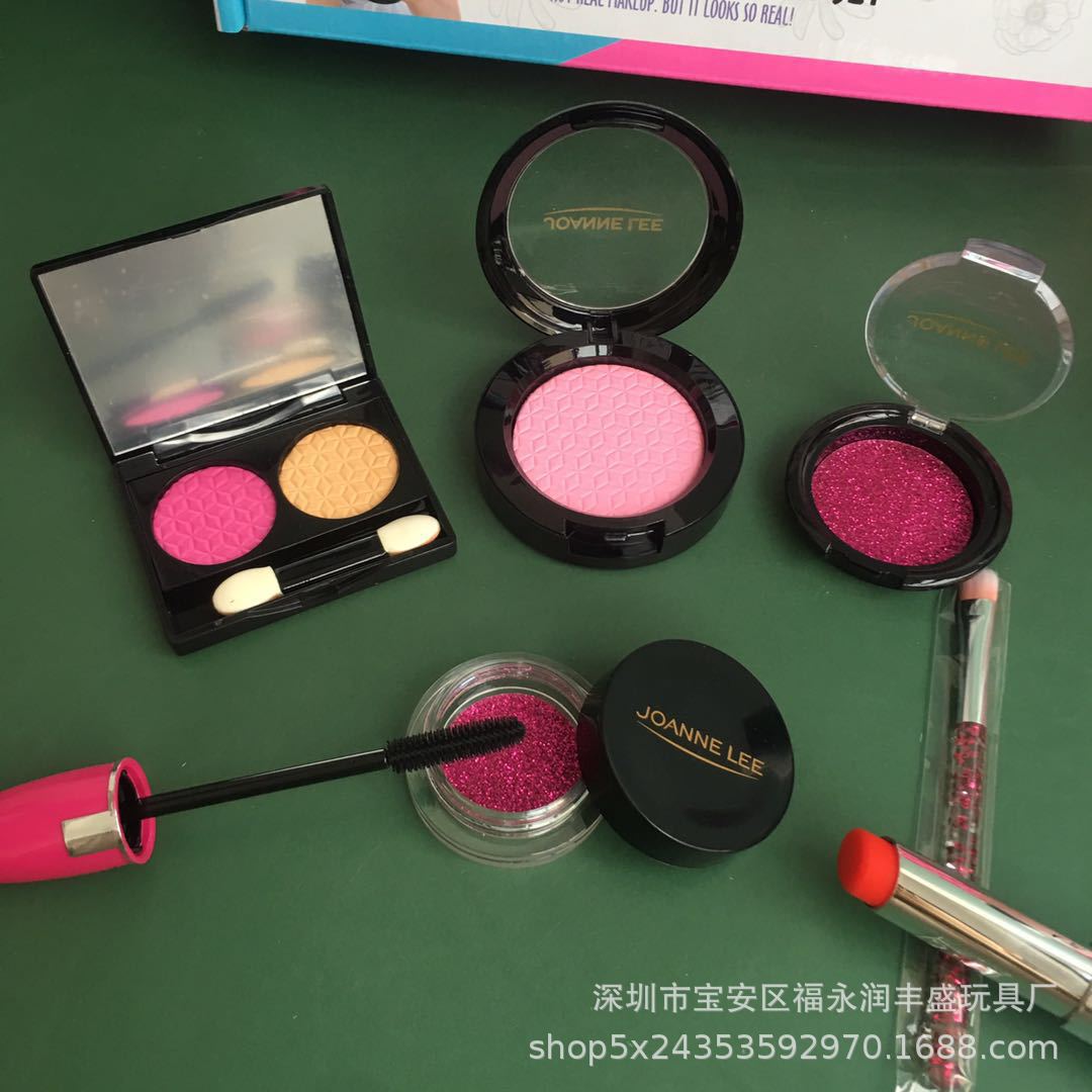 Cross-Border Makeup Set Children Play House Simulation Cosmetics Girl Princess Makeup Toys Beauty Bag in Stock